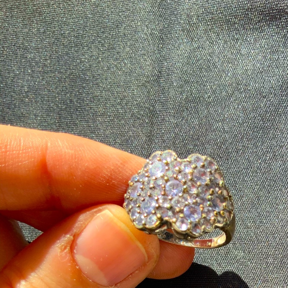 Beautiful Multi-Amethyst Ring